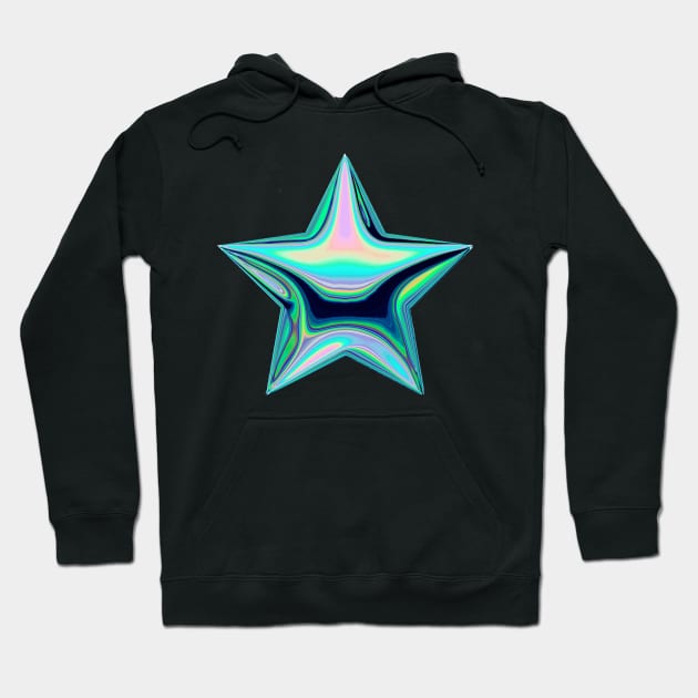 Holographic Star Hoodie by FlashmanBiscuit